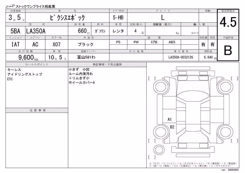 TOYOTA PIXIS EPOCH