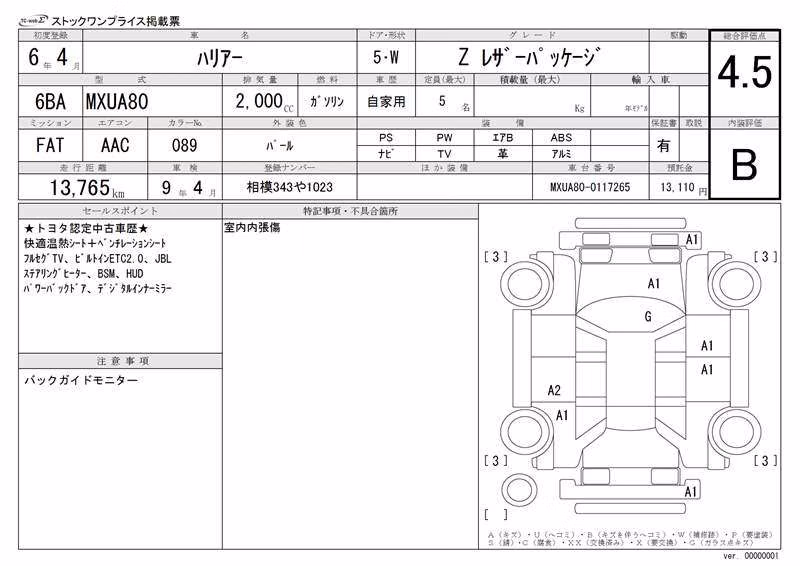 TOYOTA HARRIER