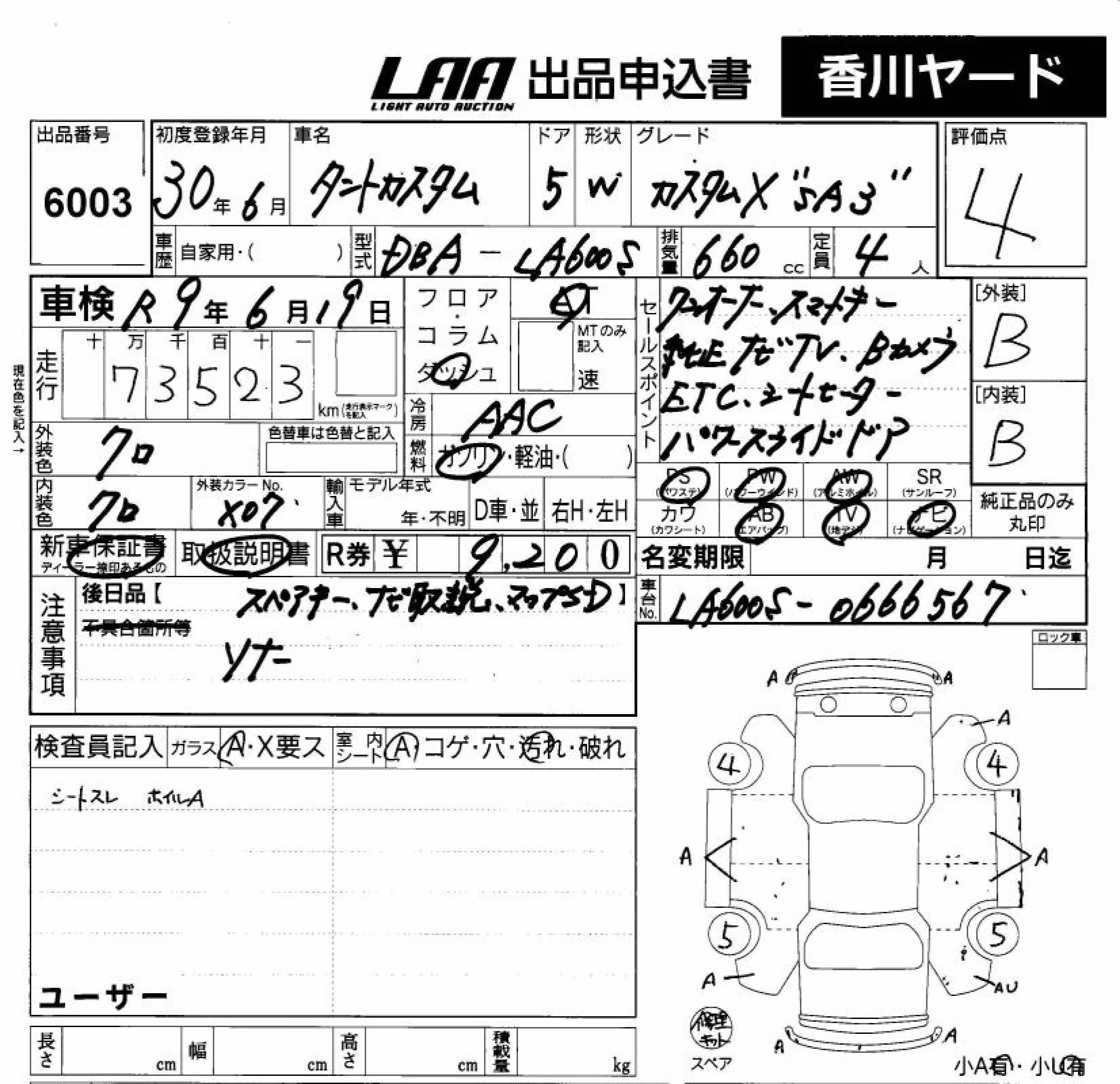 DAIHATSU TANTO