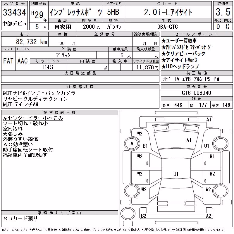 SUBARU IMPREZA