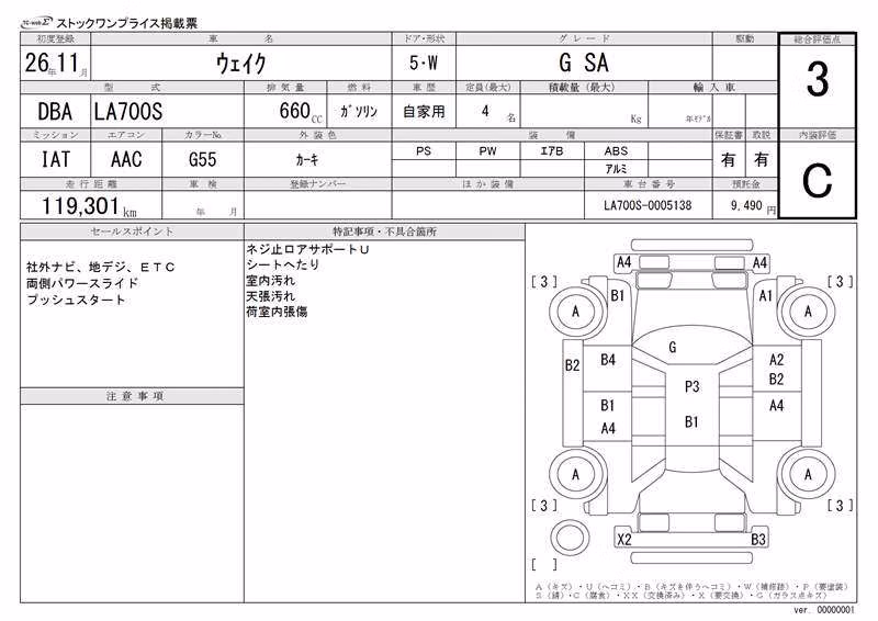 DAIHATSU WAKE