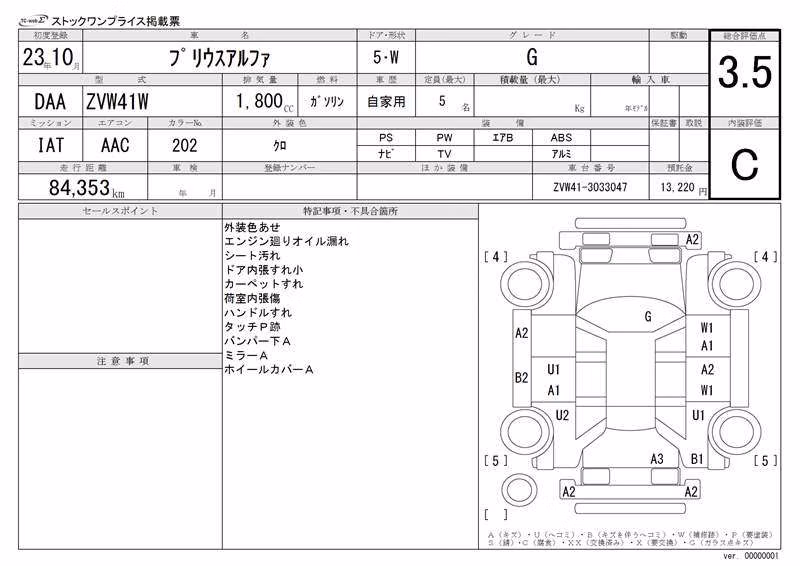 TOYOTA PRIUS ALPHA