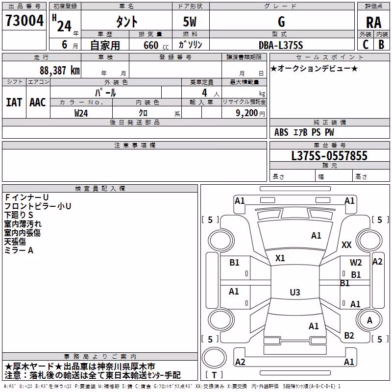 DAIHATSU TANTO