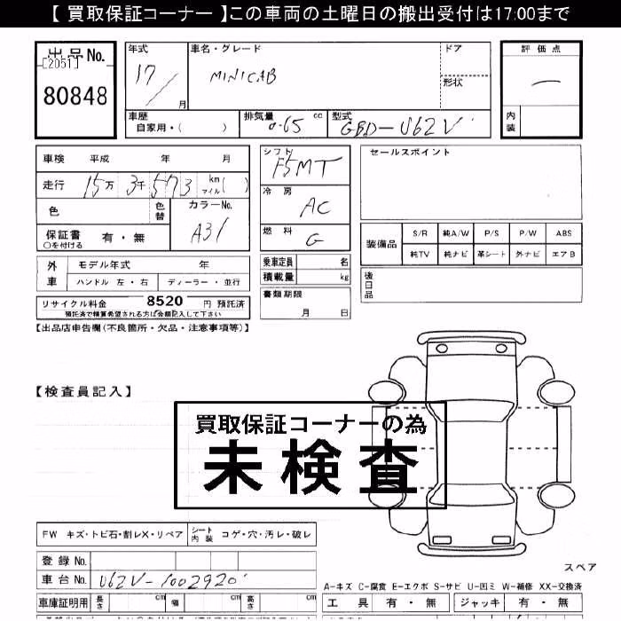 MITSUBISHI MINICAB