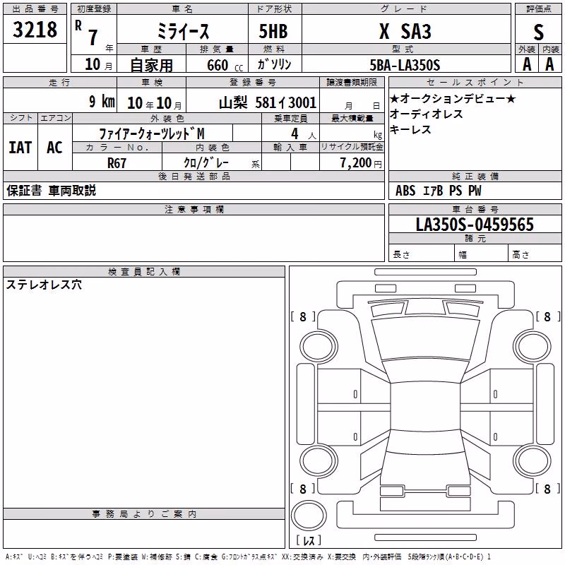 DAIHATSU MIRA E:S