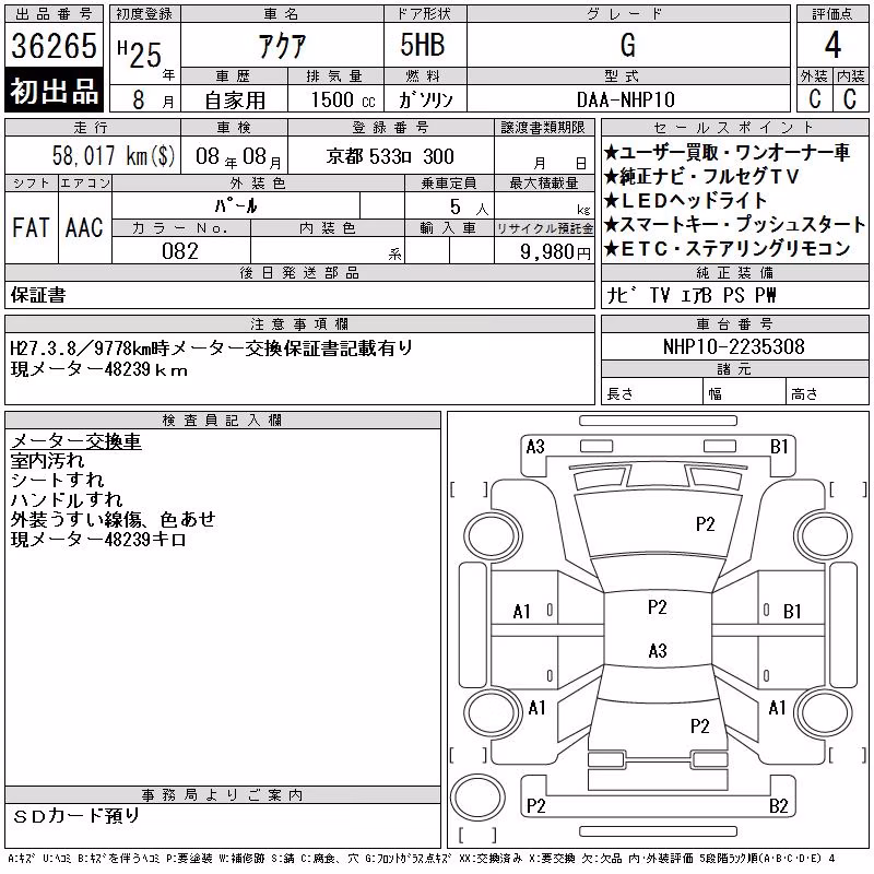 TOYOTA AQUA