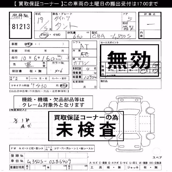 DAIHATSU TANTO