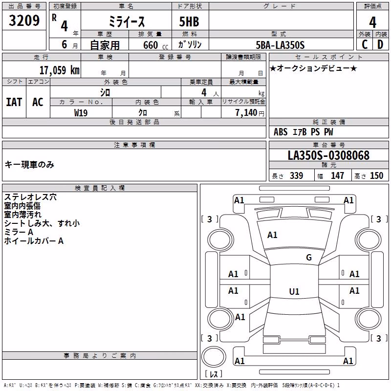 DAIHATSU MIRA E:S