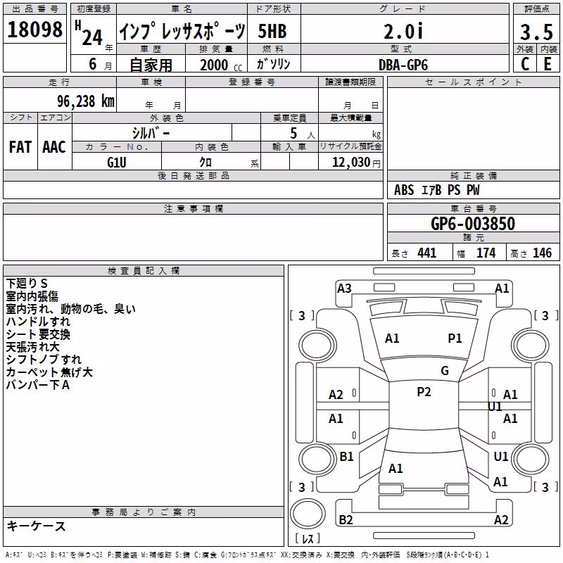 SUBARU IMPREZA
