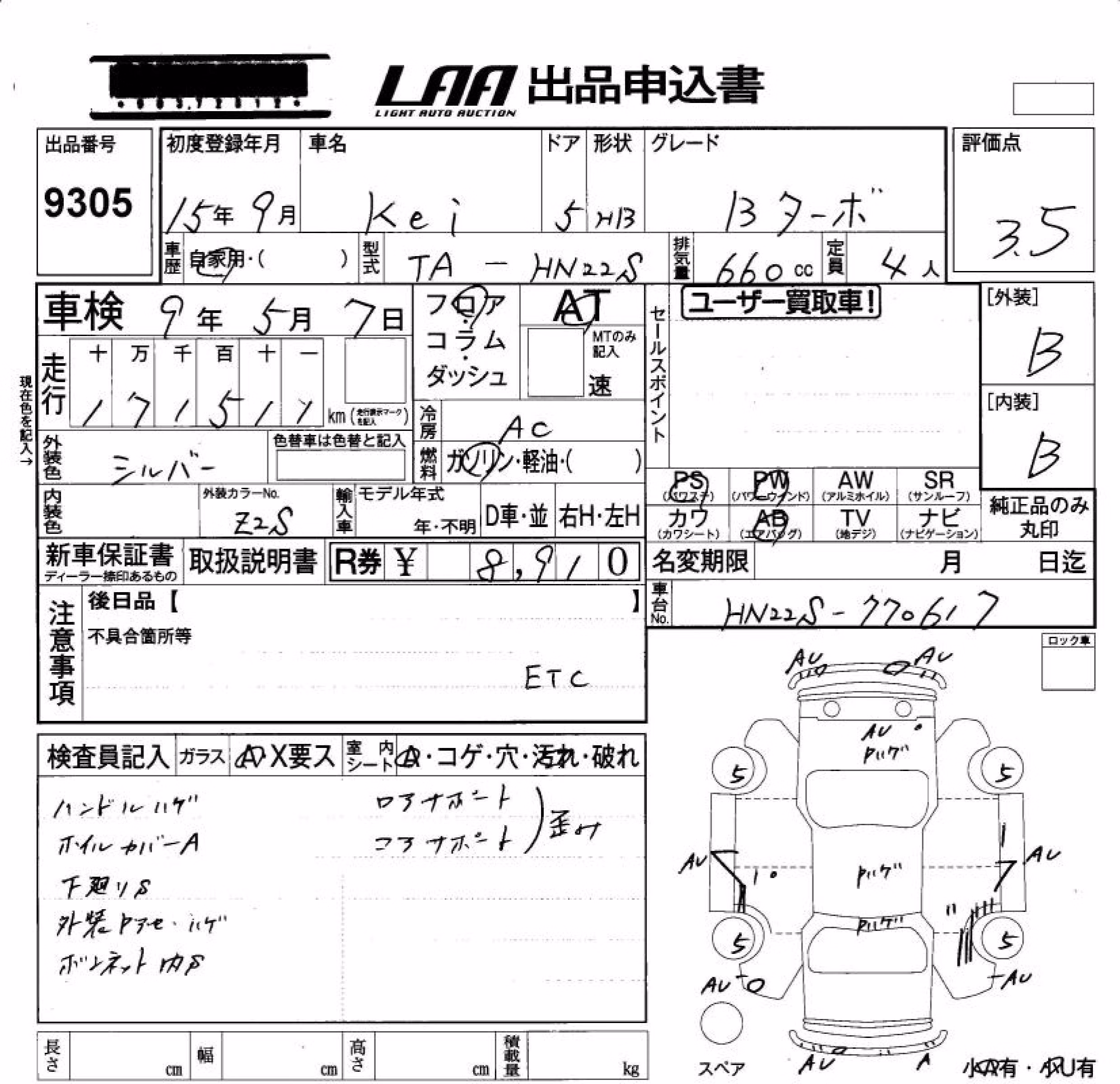 SUZUKI KEI