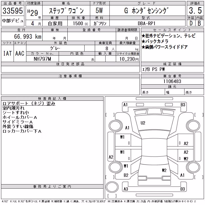 HONDA STEPWGN