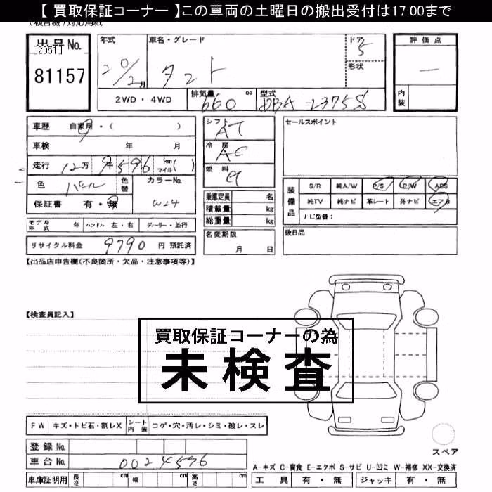 DAIHATSU TANTO