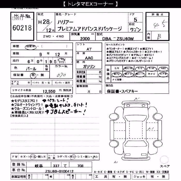 TOYOTA HARRIER