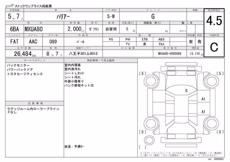 TOYOTA HARRIER