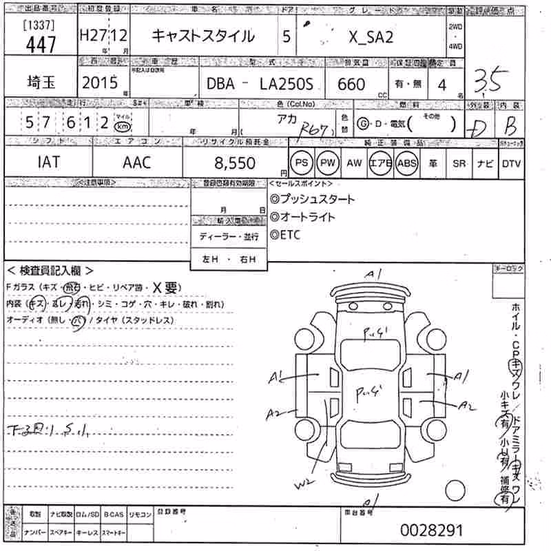 DAIHATSU CAST