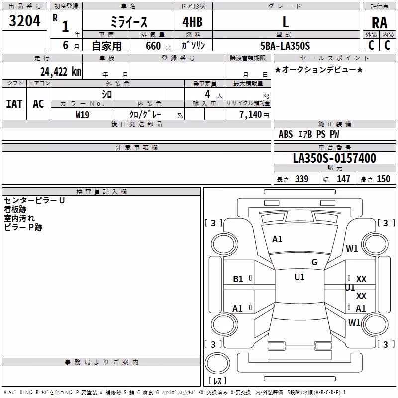 DAIHATSU MIRA E:S
