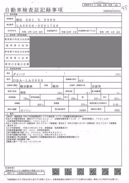 DAIHATSU MIRA E:S