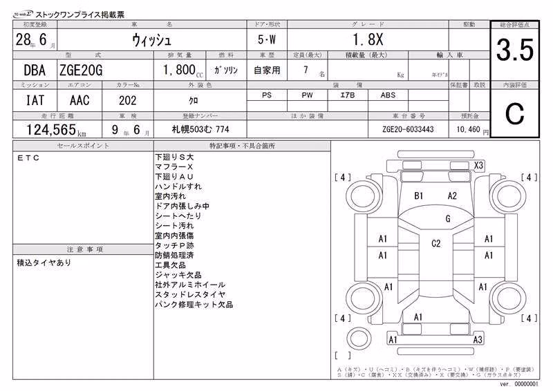 TOYOTA WISH