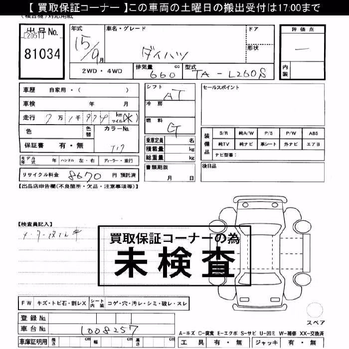 DAIHATSU MIRA AVY