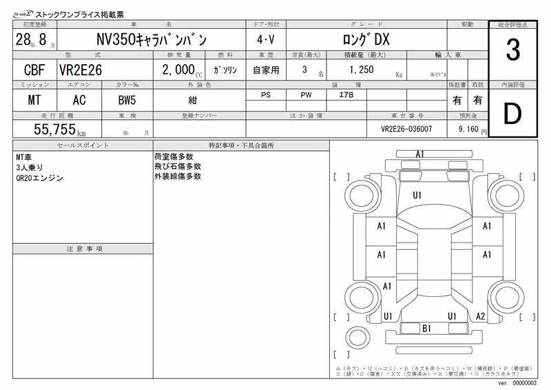 NISSAN NV350 CARAVAN