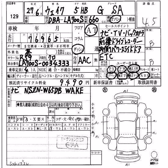 DAIHATSU WAKE