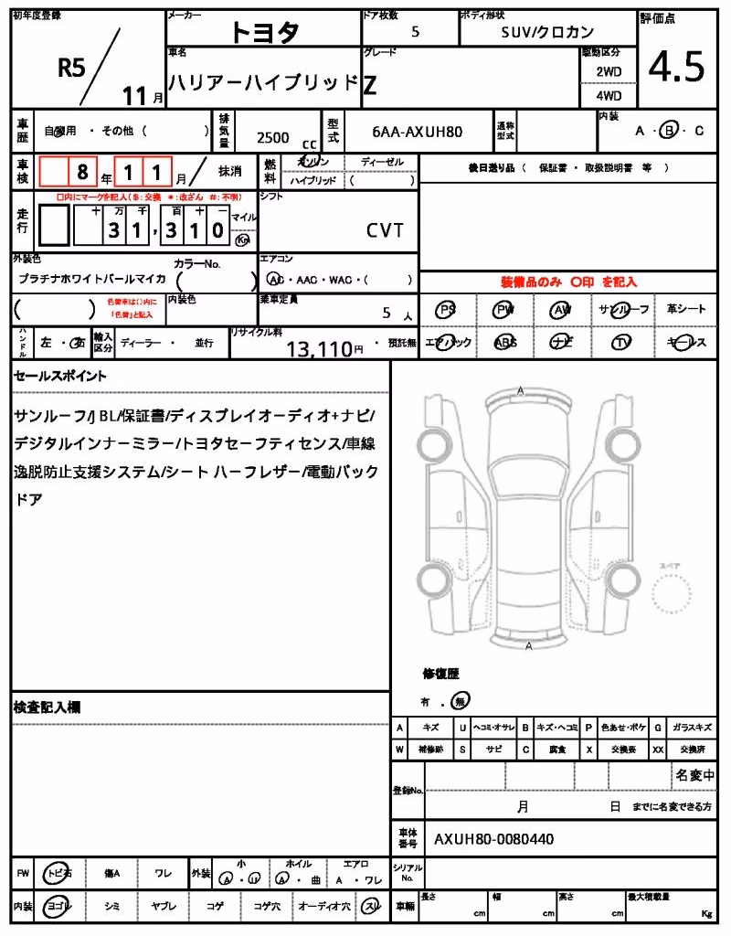 TOYOTA VENZA