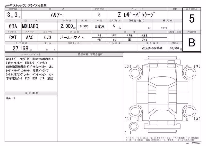 TOYOTA HARRIER