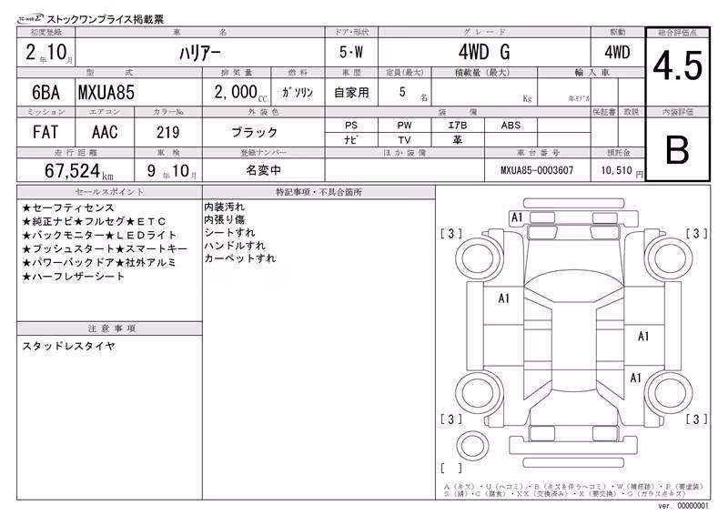 TOYOTA HARRIER