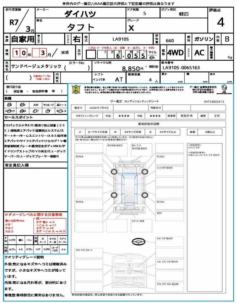 DAIHATSU TAFT