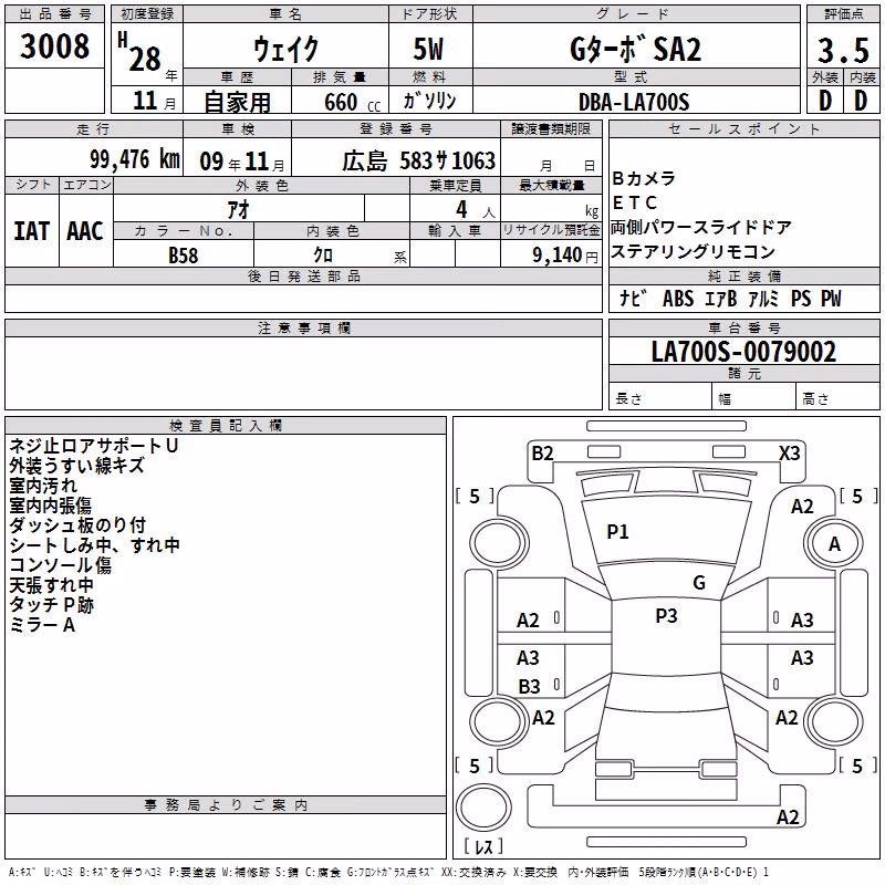 DAIHATSU WAKE