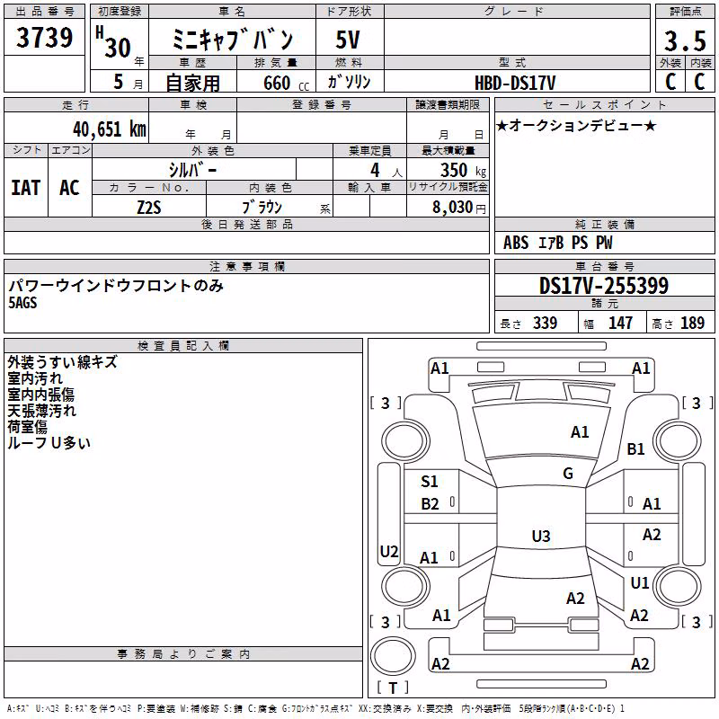 MITSUBISHI MINICAB