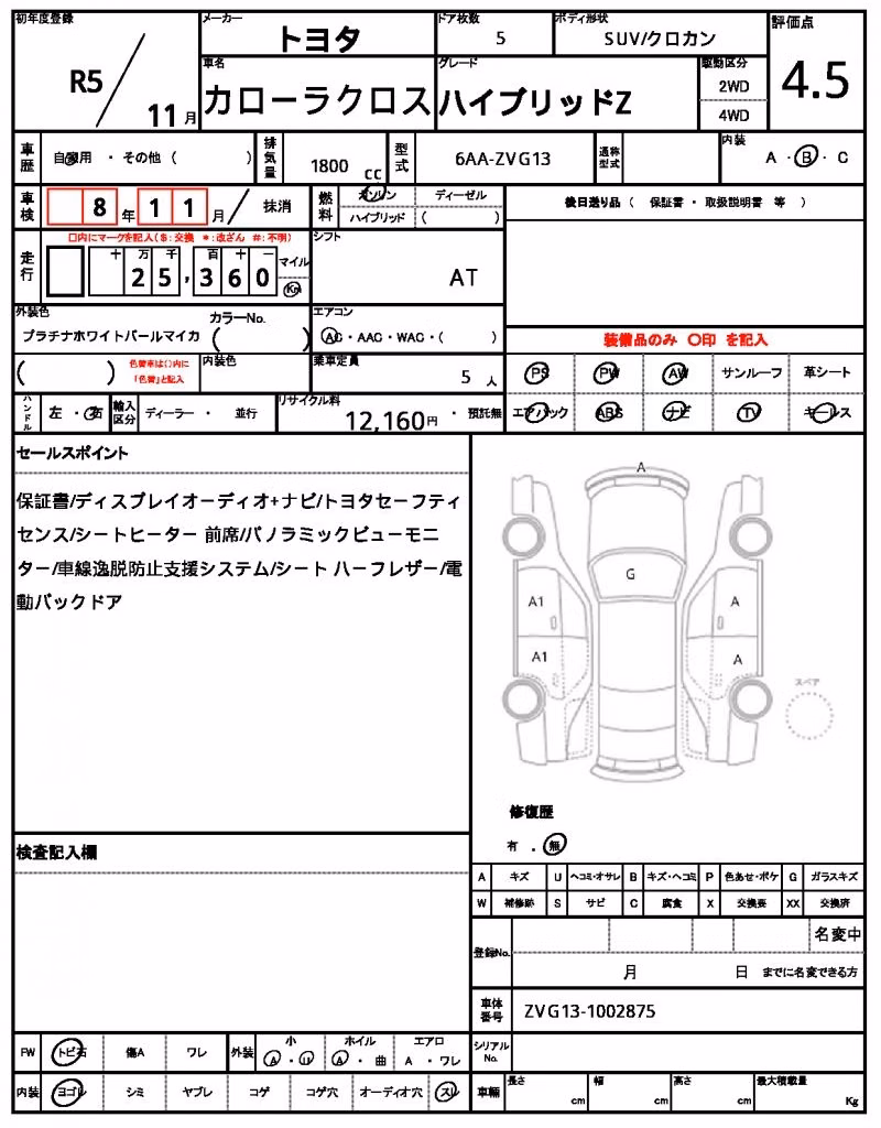 TOYOTA COROLLA CROSS