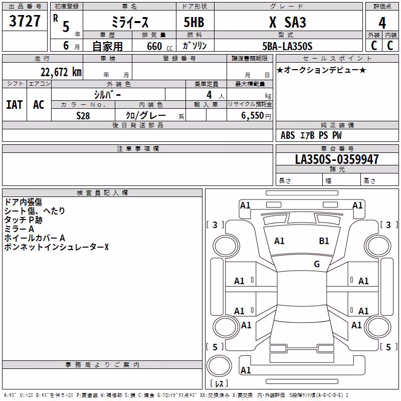DAIHATSU MIRA E:S