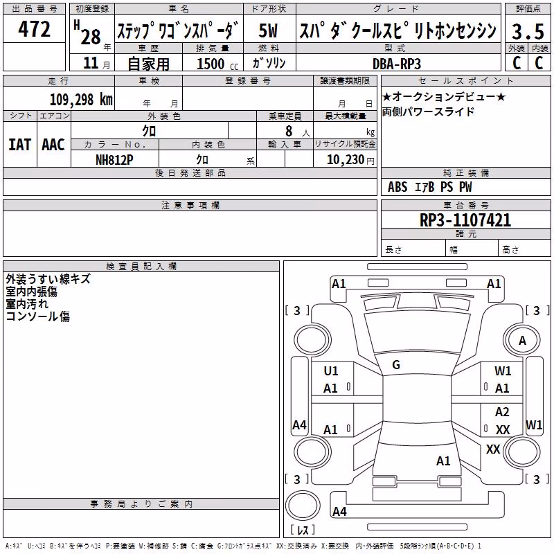 HONDA STEPWGN