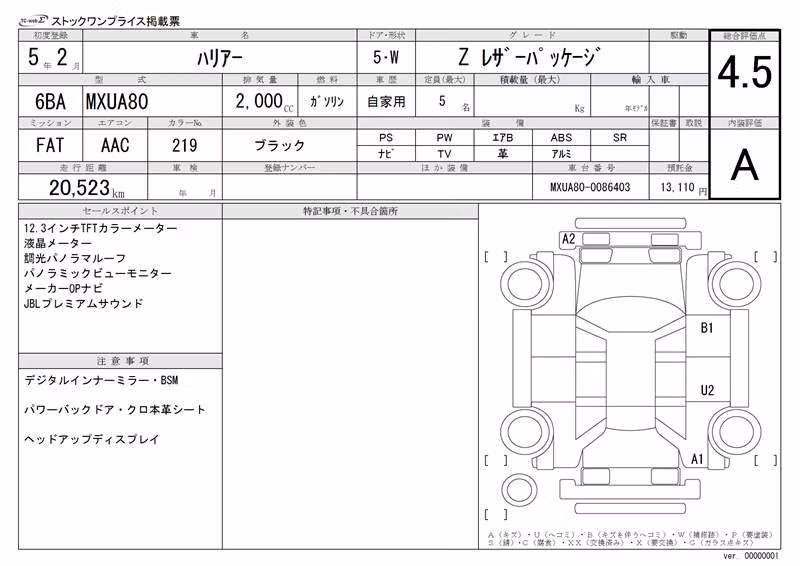 TOYOTA HARRIER