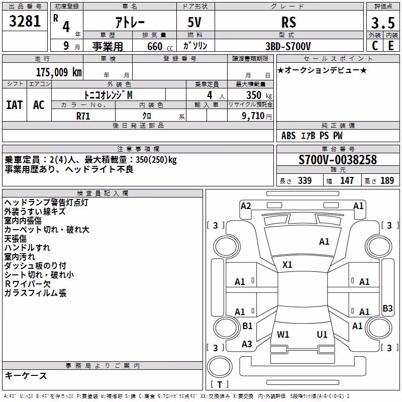 DAIHATSU ATRAI