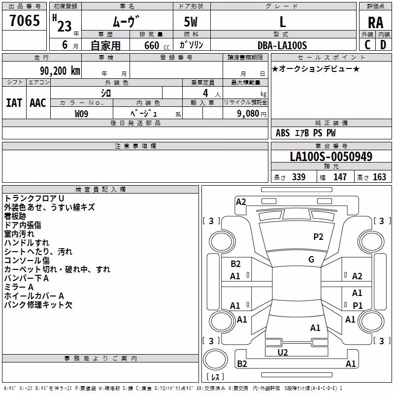 DAIHATSU MOVE