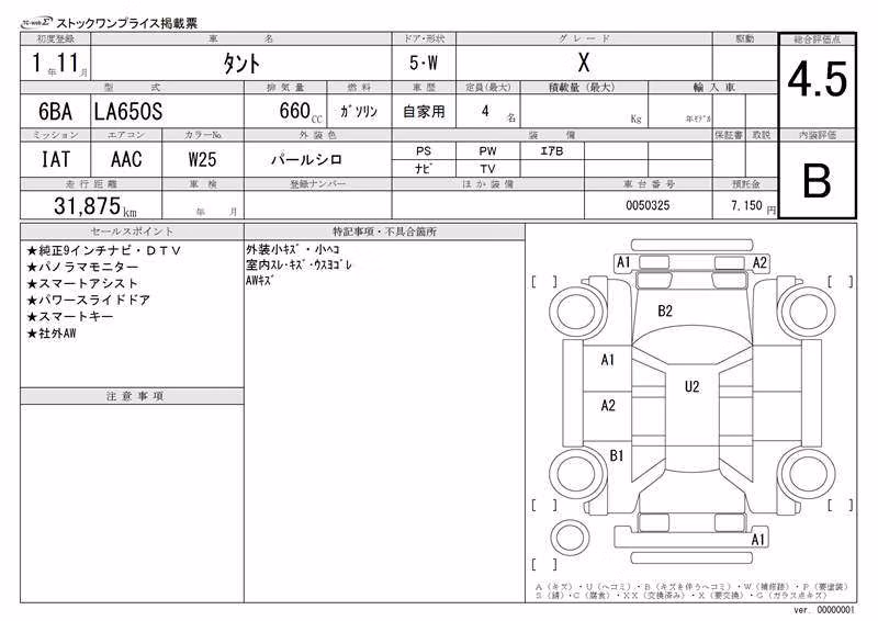 DAIHATSU TANTO