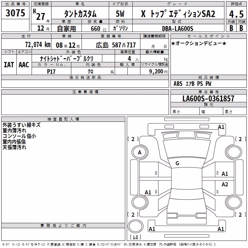 DAIHATSU TANTO