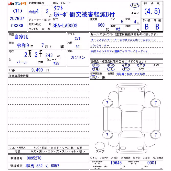 DAIHATSU TAFT