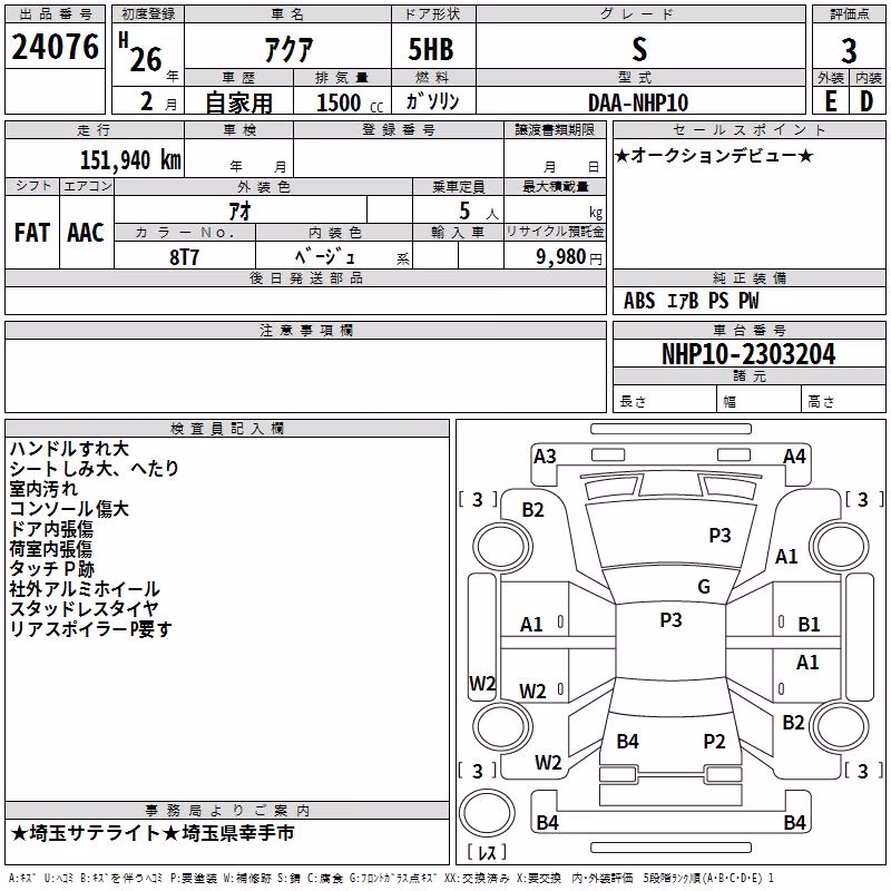 TOYOTA AQUA