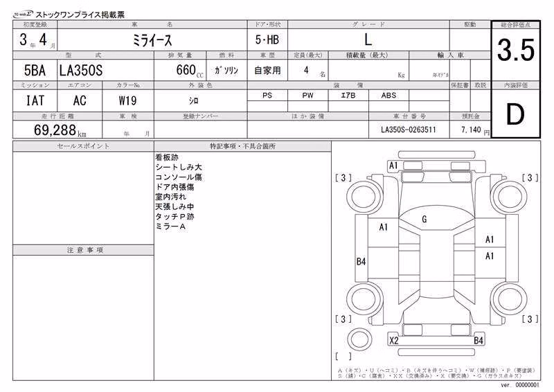 DAIHATSU MIRA E:S