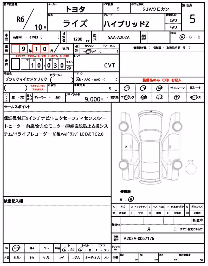 TOYOTA RAIZE