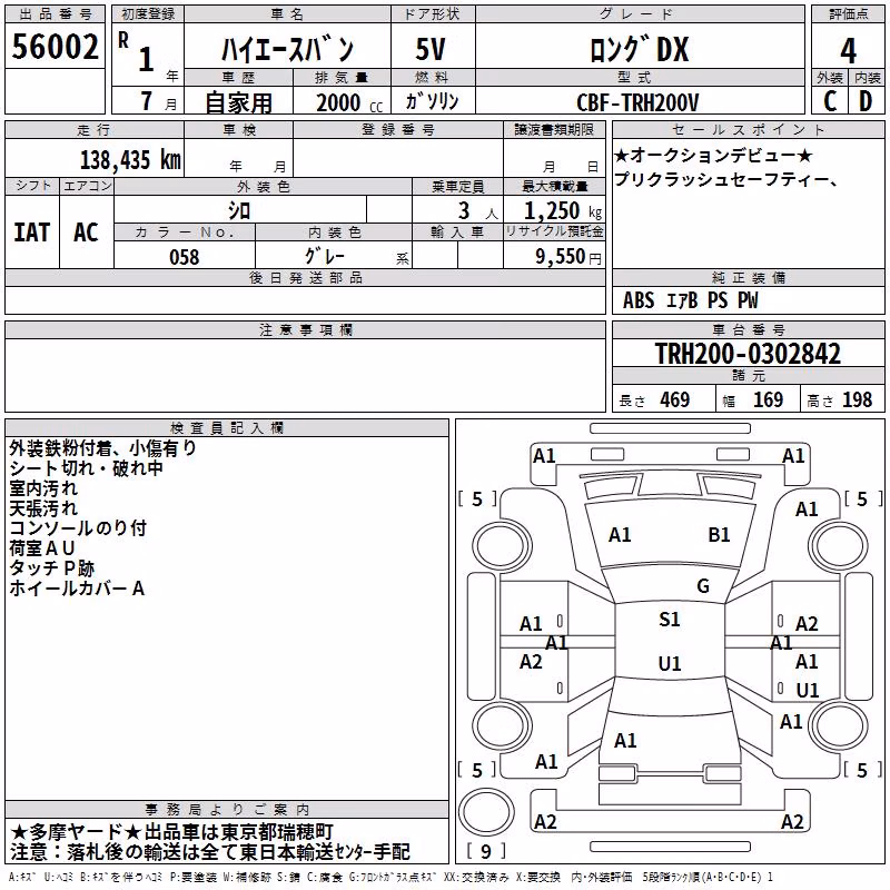 TOYOTA REGIUS ACE