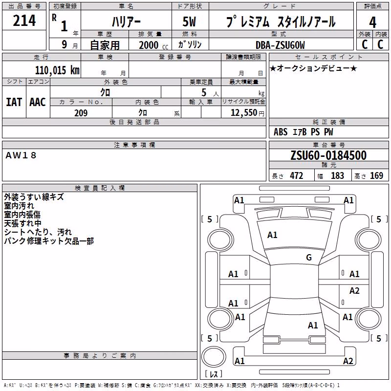 TOYOTA HARRIER