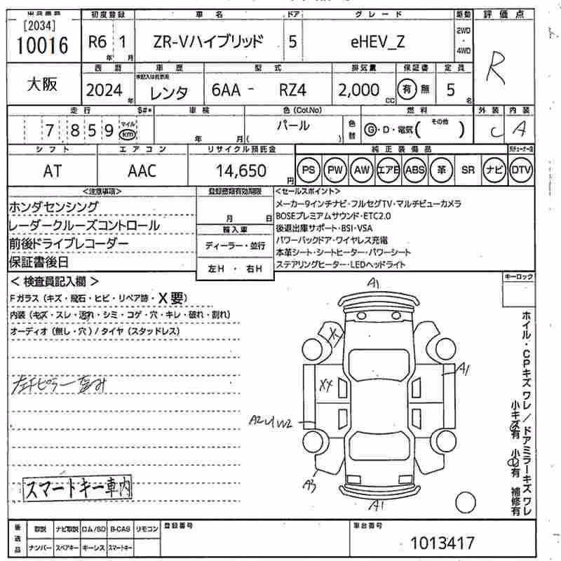 HONDA ZR-V