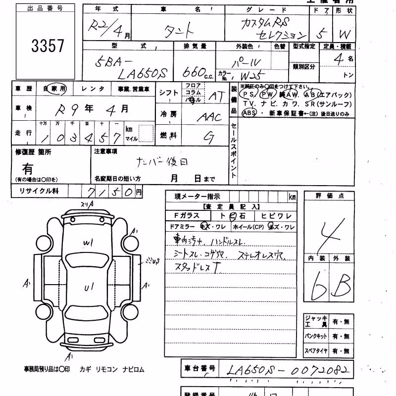 DAIHATSU TANTO