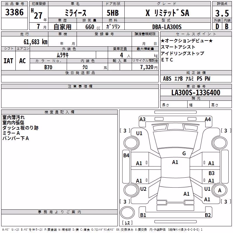DAIHATSU MIRA E:S