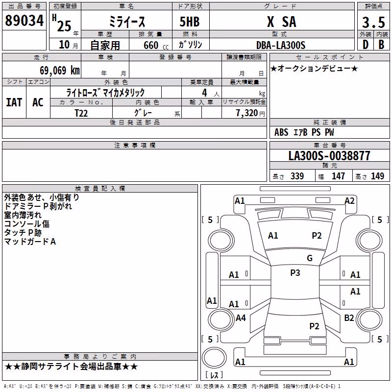DAIHATSU MIRA E:S