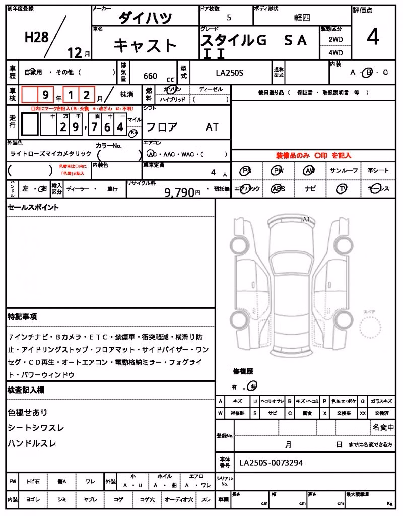 DAIHATSU CAST